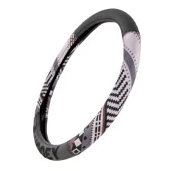 HOOey Charcoal/Baja Print Steering Wheel Cover