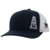 HOOey "Dallas Cowboys" HOG Hat Navy/White W/Cowboys Logo -HOOey Shop DC23 01 A02