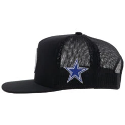 HOOey "Dallas Cowboys" HOG Hat Black W/ Grey & Navy 9 HOOey "Dallas Cowboys" HOG Hat Black W/ Grey & Navy -HOOey Shop DC23 02 A05