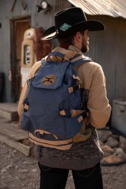 HOOey "Mule" Denim Backpack 7 HOOey "Mule" Denim Backpack -HOOey Shop DSC5845