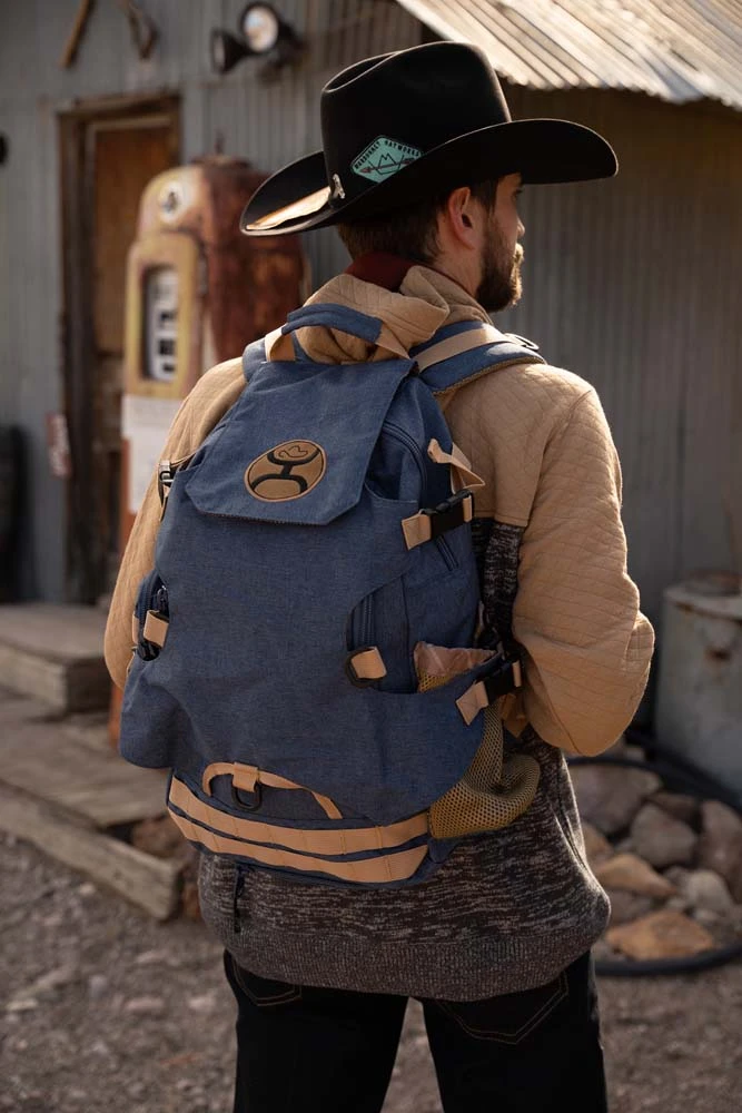 HOOey "Mule" Denim Backpack 5 HOOey "Mule" Denim Backpack - Image 3