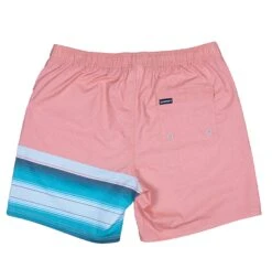 HOOey "Bigwake" Coral Board Shorts (Rocker Collection) -HOOey Shop HB2002OR BACK