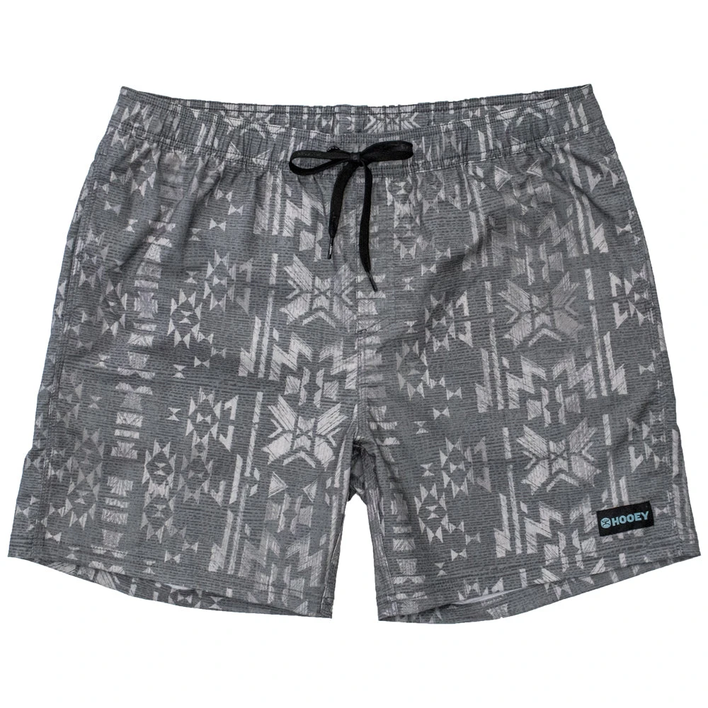 HOOey "Bigwake" Grey/Aztec Board Short 3 HOOey "Bigwake" Grey/Aztec Board Short