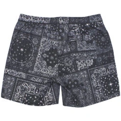 HOOey "Bigwake" Black/White Bandana Pattern Board Shorts W/ Liner 7 HOOey "Bigwake" Black/White Bandana Pattern Board Shorts W/ Liner -HOOey Shop HB2023BKWH Back 9e81ac96 1525 40e6 a917 7826d5a49e22