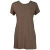 HOOey "Sayulita" T-shirt Dress - Tan -HOOey Shop HD1002TN