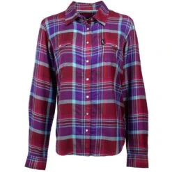 HOOey "Ladies Flannels" Purple/Red