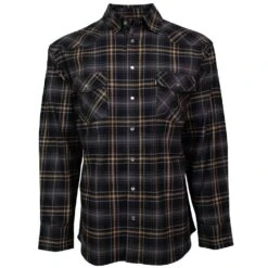 HOOey "Men's Flannels" Black/ Cream