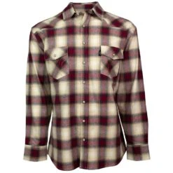 HOOey "Men's Flannels" Cream/Red