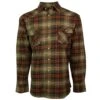 HOOey "Men's Flannels" Green/Orange -HOOey Shop HF1002GROR