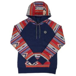 HOOey "Taos" Heather Navy Hoody