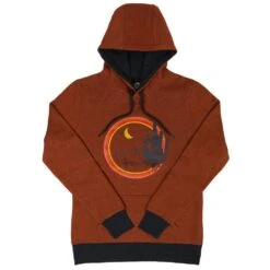 HOOey "Marfa" Heather Orange Hoody