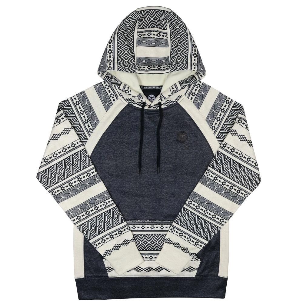 HOOey "Maya" Heather Black/Cream Hoody 3 HOOey "Maya" Heather Black/Cream Hoody