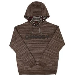 HOOey "Lock-Up" Brown Space Dye Hoody