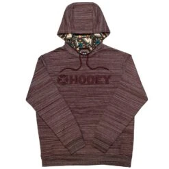 HOOey "Lock-Up" Burgundy Hoody