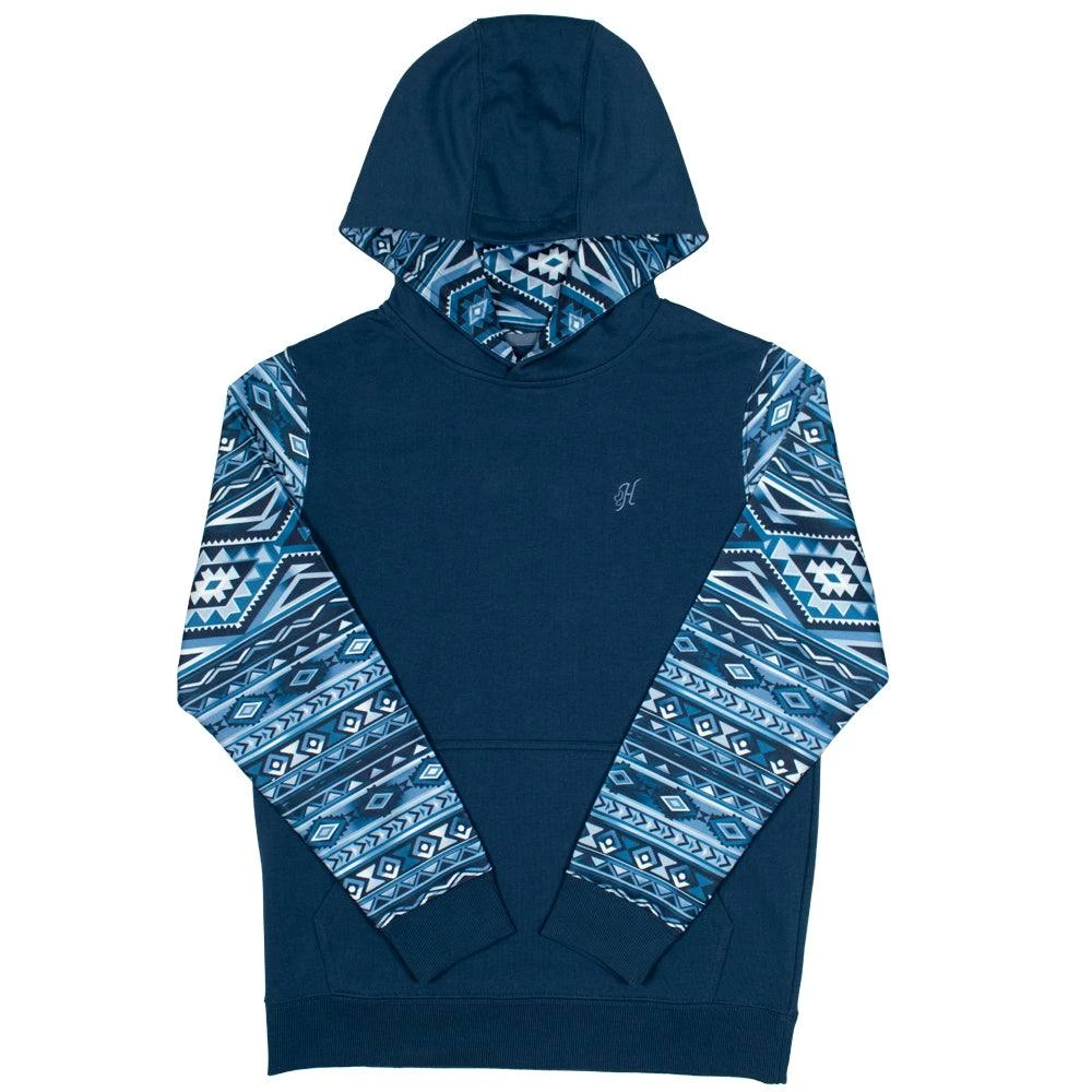 HOOey Youth "Summit" Navy/Aztec Hoody 3 HOOey Youth "Summit" Navy/Aztec Hoody