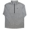 HOOey "Range" Grey Quarter Zip Pullover 2 HOOey "Range" Grey Quarter Zip Pullover -HOOey Shop HH1193GY
