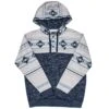 HOOey "Jimmy" Aztec/Navy Hoody 1 HOOey "Jimmy" Aztec/Navy Hoody -HOOey Shop HH1194NV