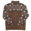 HOOey "Stevie" Brown/Tan W/Aztec Pattern 1 HOOey "Stevie" Brown/Tan W/Aztec Pattern -HOOey Shop HH1195BR