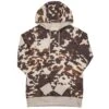 HOOey "Plains" Brown/White Cow Print Hoody -HOOey Shop HH1196BR