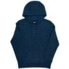 HOOey "Mesa" Navy W/White Aztec Pattern & Silver Studs Hoody -HOOey Shop HH1196NV