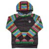 HOOey Youth "Salado" Black/Serape Hoody -HOOey Shop HH1198BKSP Y