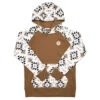 HOOey Youth "Summit" Tan W/ Aztec Hoody -HOOey Shop HH1198TN Y