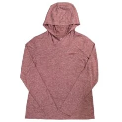 HOOey "Easy Breezy" Heather Maroon Hoody