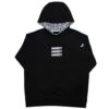 HOOey "Tres" Black W/White Logo Hoody 1 HOOey "Tres" Black W/White Logo Hoody -HOOey Shop HH1217BK