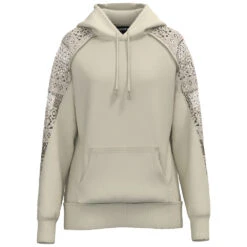 HOOey "Chaparral" Hoody Tan W/ Crochet Mesh