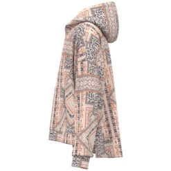 HOOey Youth "Roomy" Pink /Black Multi Pattern Hoody -HOOey Shop HH22 018 C Youth Custom View 3