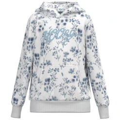HOOey Youth "Canyon" Blue Floral Print Hoody