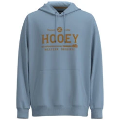 HOOey "Premium" Hoody Blue W/Grey