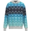 HOOey "Mesa" Hoody Blue/Teal W/Pattern Detailing -HOOey Shop HH23 010 G 1