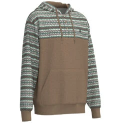 HOOey "Jimmy" Hoody Brown W/ Cream Multi Color Stripes 10 HOOey "Jimmy" Hoody Brown W/ Cream Multi Color Stripes -HOOey Shop HH23 012 A Custom View 2 1
