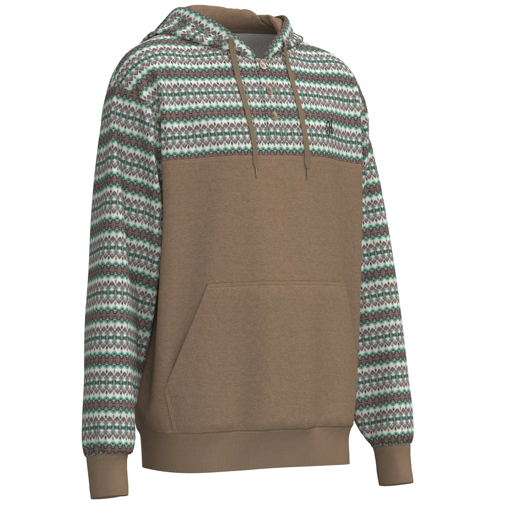 HOOey "Jimmy" Hoody Brown W/ Cream Multi Color Stripes 6 HOOey "Jimmy" Hoody Brown W/ Cream Multi Color Stripes - Image 4