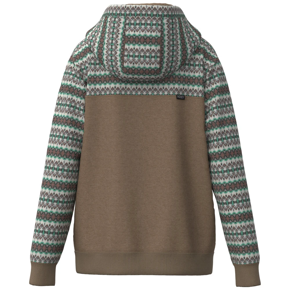 HOOey Youth "Jimmy" Hoody Brown W/ Cream Multi Color Stripes 4 HOOey Youth "Jimmy" Hoody Brown W/ Cream Multi Color Stripes - Image 2