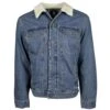 Youth "Hooey Denim Jacket" With Cream Sherpa -HOOey Shop HJ074DE ec5f4120 86cd 4e10 b624 6ee25d2cae25