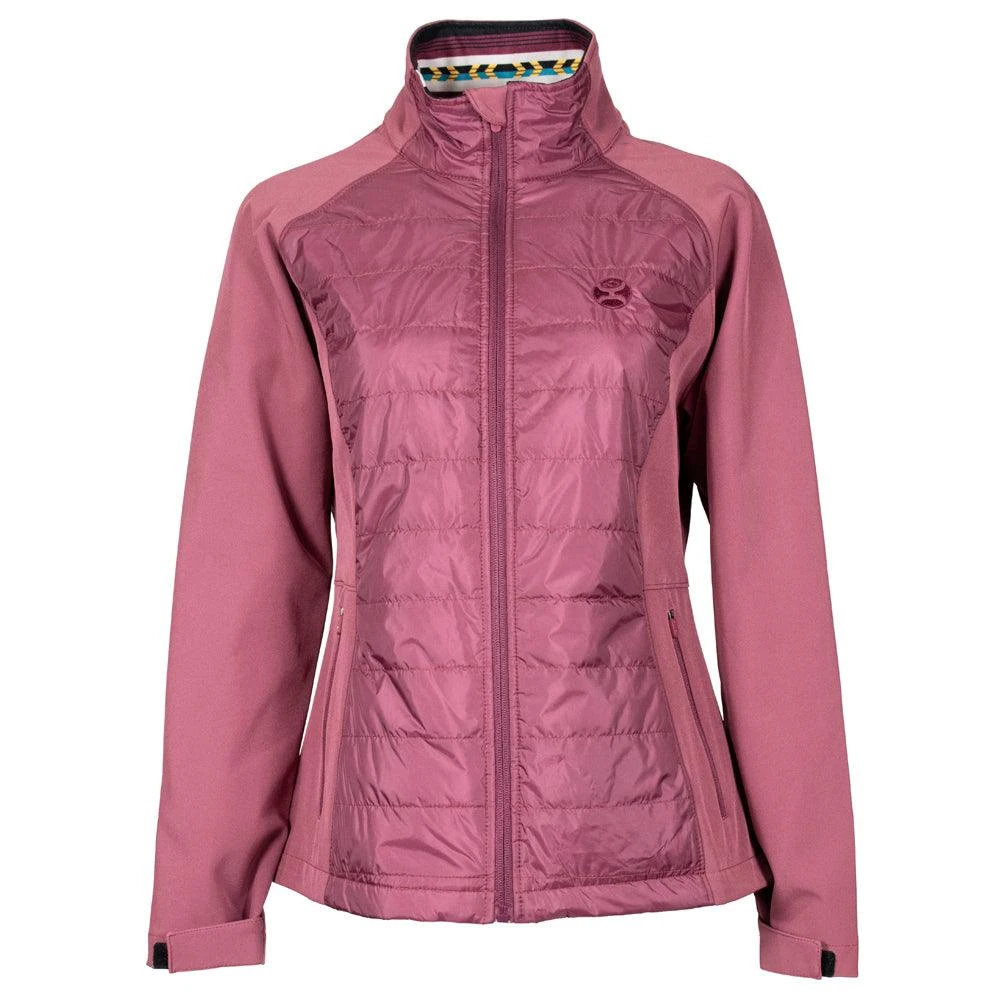 HOOey "Ladies Softshell Jacket" Rose Full Zip 3 HOOey "Ladies Softshell Jacket" Rose Full Zip