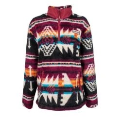 HOOey Youth "Girls Pull Over" Black Pattern