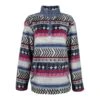 HOOey "Ladies Pullover" Blue Pattern -HOOey Shop HJ088BLDE