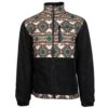"Hooey Tech Fleece Jacket" Brown /Aztec -HOOey Shop HJ091BRAZ