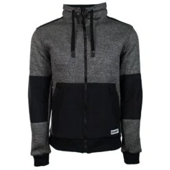 "Hooey Full Zip Tech Jacket" Charcoal W/Black Accents
