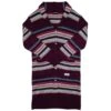 HOOey "Ladies Knits" Long Duster Pink/Turquoise Stripes -HOOey Shop HJ104PKST1
