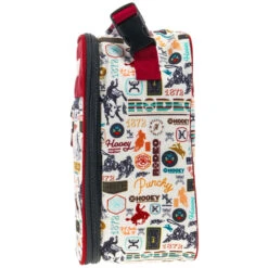 "Hooey Lunch Box" Red/Cream -HOOey Shop HLB004 RDCR03