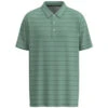 HOOey "The Weekender" Sage W/Grey Stripes Polo 1 HOOey "The Weekender" Sage W/Grey Stripes Polo -HOOey Shop HP024GRFRONT