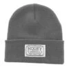 "Hooey Beanie" Grey W/Mercantile Rectangle Patch -HOOey Shop HPR23 73 R