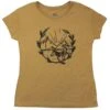 HOOey Girl's "Mountain Girl" Mustard Tee -HOOey Shop HT1401MU