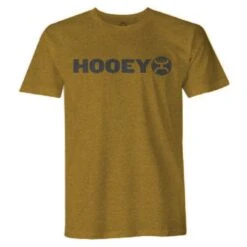 HOOey "Lock-Up" Mustard Tee