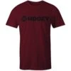HOOey "Lock-Up" Maroon Tee W/Black Logo 1 HOOey "Lock-Up" Maroon Tee W/Black Logo -HOOey Shop HT1413MA