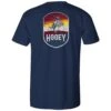 HOOey "Cheyenne" Navy Tee -HOOey Shop HT1508NV BACK SPRING 2021